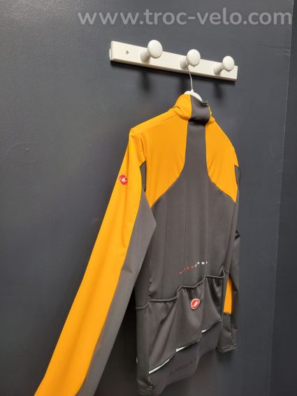 Veste Castelli Perfetto Air orange et noire -15% - 3