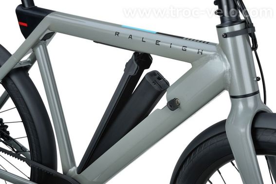 Velo De Ville Electrique Raleigh One Courroie Mono Vitesse 27 5 Gris T Unique 165 190cm Produit Reconditionne - 4