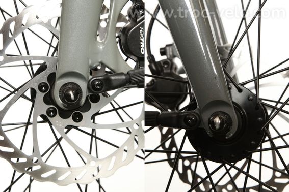 Velo De Ville Electrique Raleigh One Courroie Mono Vitesse 27 5 Gris T Unique 165 190cm Produit Reconditionne - 8