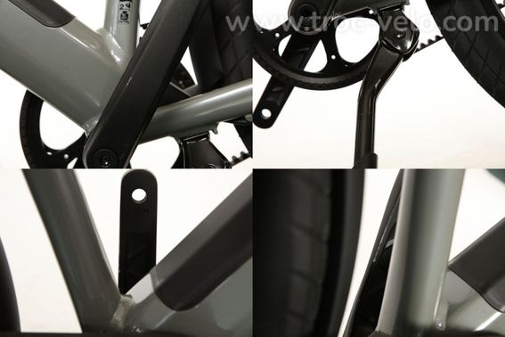 Velo De Ville Electrique Raleigh One Courroie Mono Vitesse 27 5 Gris T Unique 165 190cm Produit Reconditionne - 9