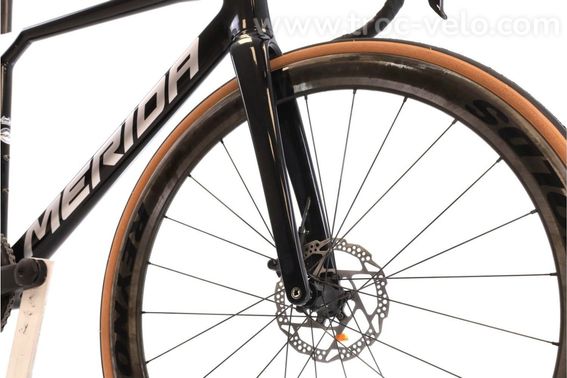 Produit Reconditionne    Merida Scultura 8000 Di2 12v    Noir   Velo De Route   Tres Bon Etat - 5