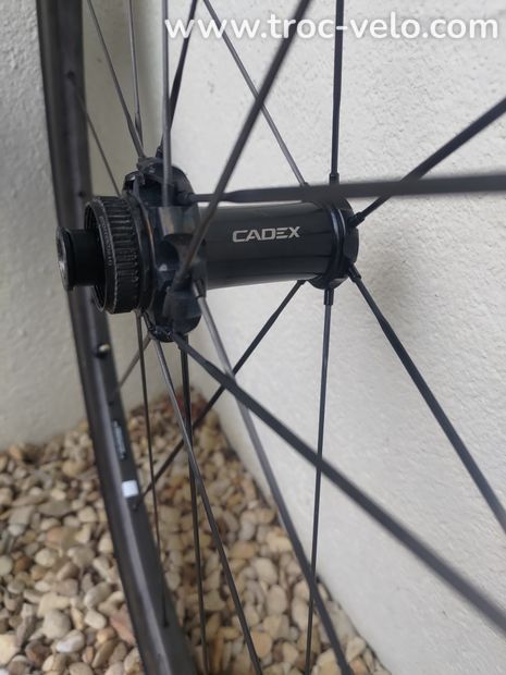 Paire de roues cadex 42 tubeless disque  - 1