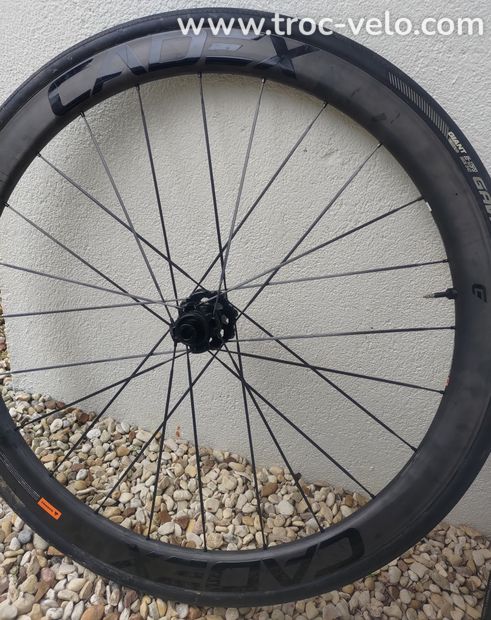 Paire de roues cadex 42 tubeless disque  - 3