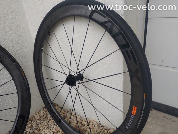 Paire de roues cadex 42 tubeless disque  - 4