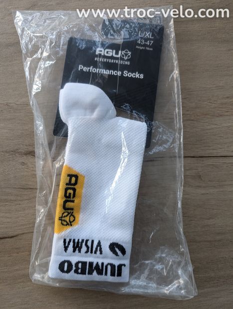 Paire de chaussettes jumbo visma agu L-XL  - 1