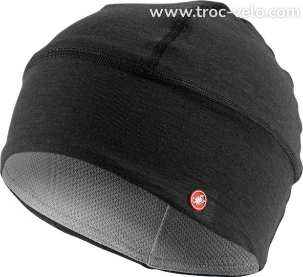 Bonnet Sous-Casque CASTELLI Bandito Skully - Light Black 085. - 1