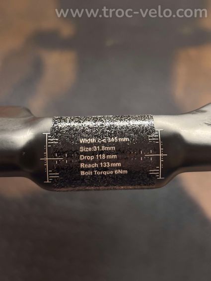 Guidon Piste aero 345mm - 3