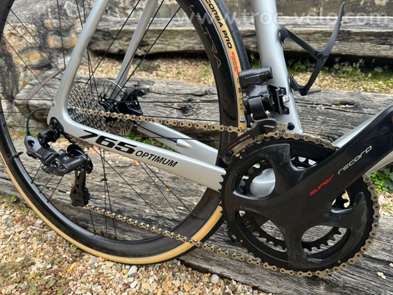 Superbe LOOK 765 OPTIMUM Campagnolo Super Record EPS disc NEUF -57% - 3