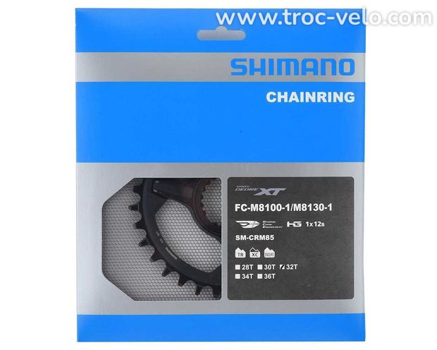 Plateau SHIMANO SM-CRM85 Deore XT Direct-Mount 12V-32dts - 1