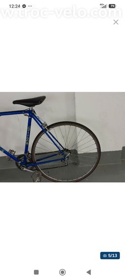 Vélo de route vintage Gitane — Pattes nid d'abeille (Années 70) - 8