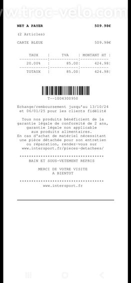 Prix negociable ouvert a toutes propositions VeloVTC Nakamura CROSSLAND E THULIUM • L YF60Z2 014TVP  - 11