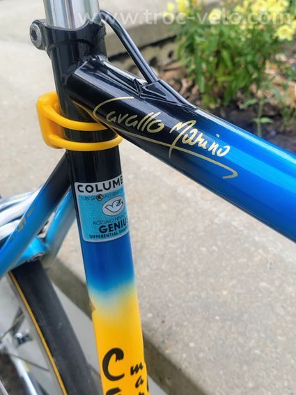 1Vélo route artisanal Marino Cavallo - Acier Columbus Genius 1998 - 2