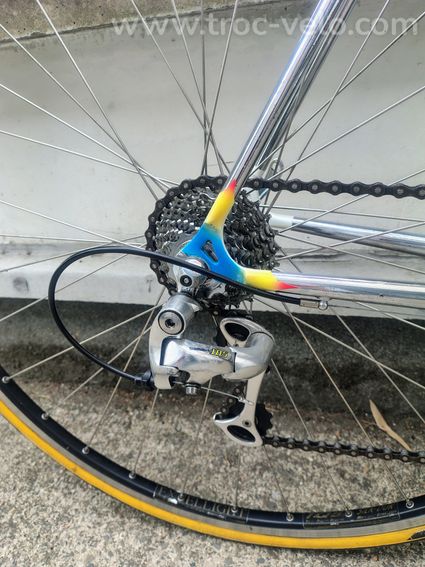 1Vélo route artisanal Marino Cavallo - Acier Columbus Genius 1998 - 5