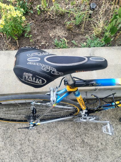 1Vélo route artisanal Marino Cavallo - Acier Columbus Genius 1998 - 10