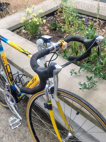 1Vélo route artisanal Marino Cavallo - Acier Columbus Genius 1998 - 13