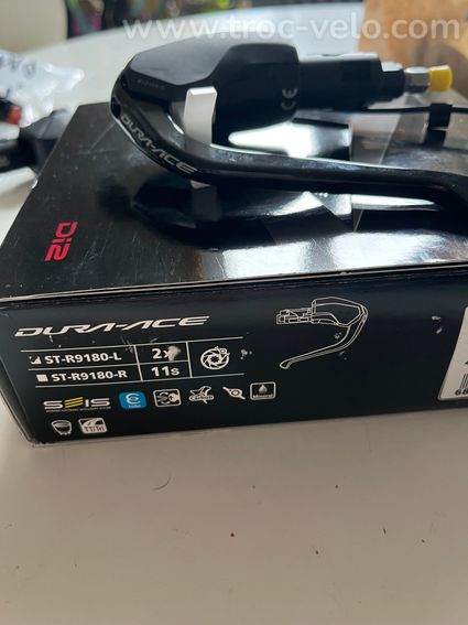 Manette gauche de chrono Shimano dura ace DI2 disque - 3