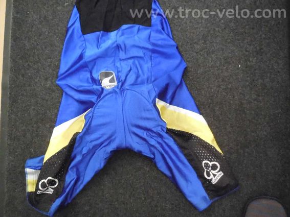 TENUE COLNAGO VINTAGE "NEUVE" BLEU JAUNE NOIRE TAILLE XL - 4