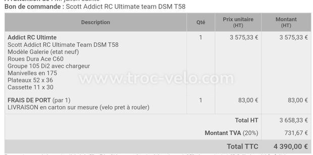 Scott addict rc pro team DSM  - 1