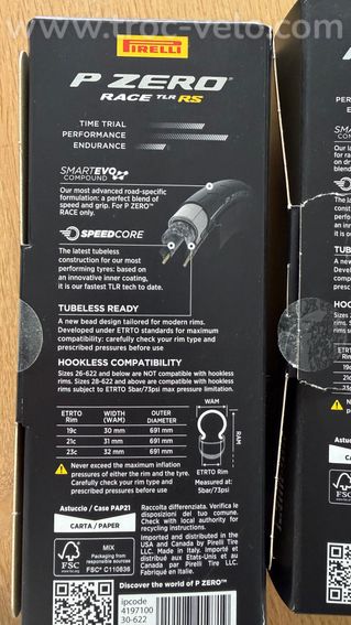 Pneus Pirelli P Zero TLR RS 30mm - 3