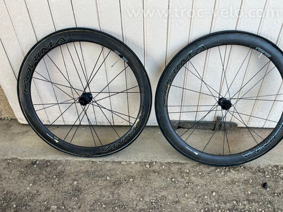 Roue Corima 50mm boyau disc