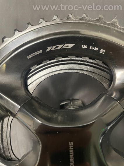 Pédalier Shimano 105 172,5mm 52-36 R7100 - 2