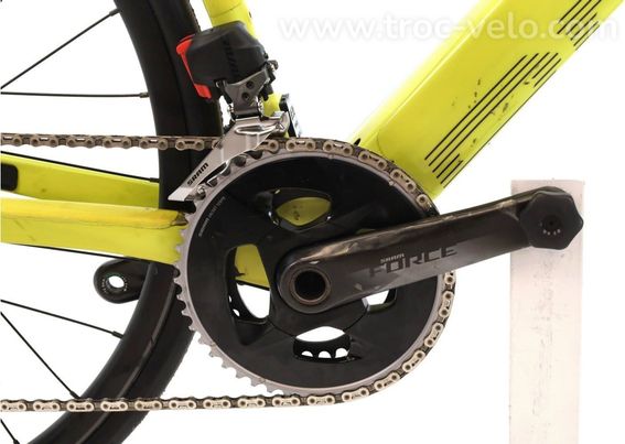 Produit Reconditionne    Bmc Roadmachine Amp Two Axs 12v    Jaune   Velo De Route   Tres Bon Etat - 4