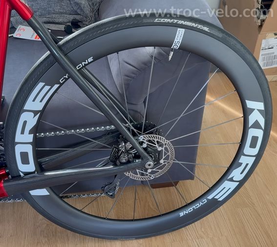 Kore CYCLONE - Paire ROUES Carbone  - 4