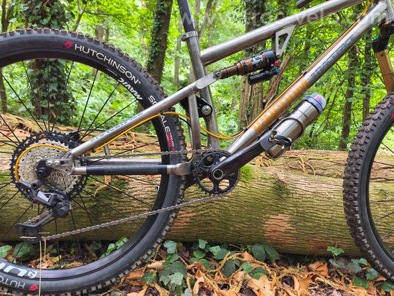 Kit cadre VTT titane Kingdom XFS Party Stripper - 3