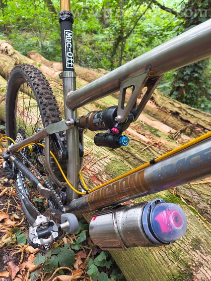 Kit cadre VTT titane Kingdom XFS Party Stripper - 4