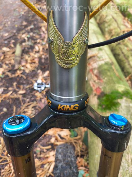Kit cadre VTT titane Kingdom XFS Party Stripper - 5