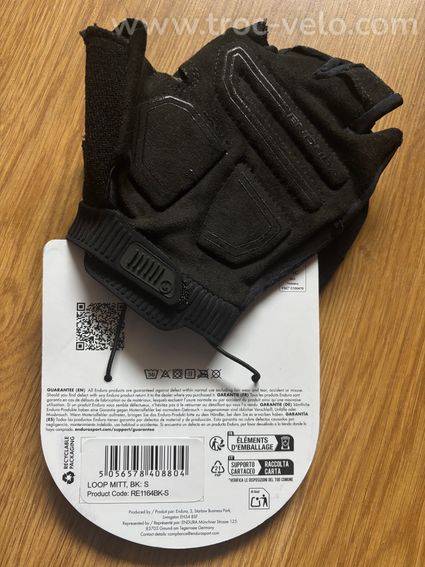 Gants court de vélo  - 3