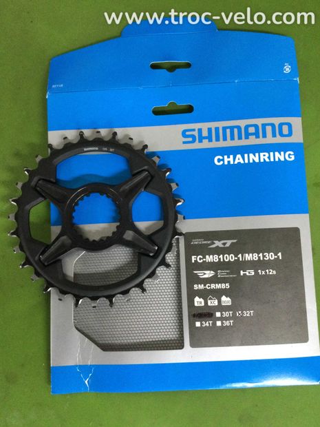 Plateau Shimano 12v 32 dents. FC-M8100 - 1