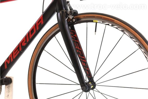 Produit Reconditionne    Merida Scultura 400    Rouge   Velo De Route   Tres Bon Etat - 5