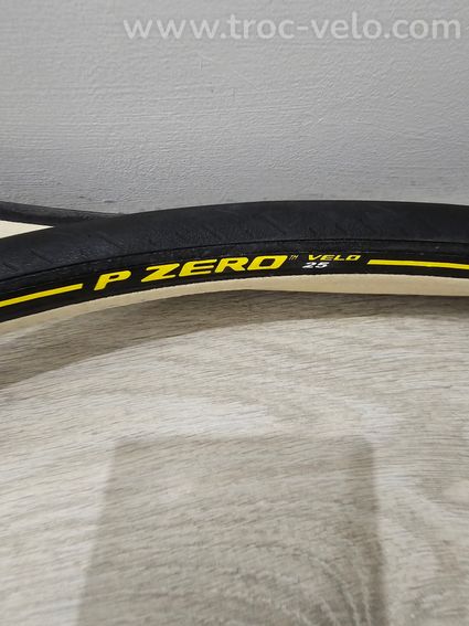 Paire de boyaux PIRELLI P ZERO TEAM WORLD TOUR  - 2