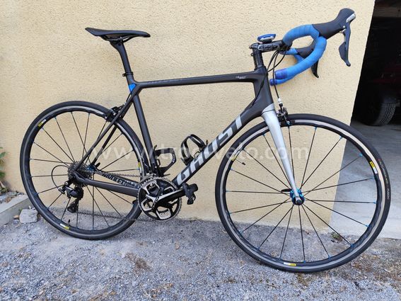 Vélo route Ghost nivolet carbone T55 Mavic ksyrium elite 7,5 kg