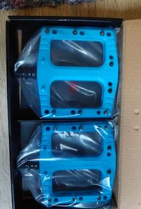 Pédales VTT plates deity Deftrap neuves  - 1
