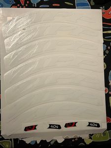 Stickers zipp pour paire de roues - 1