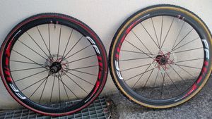Roues vélo de route carbone à boyaux FAST FORWARD ... - 1