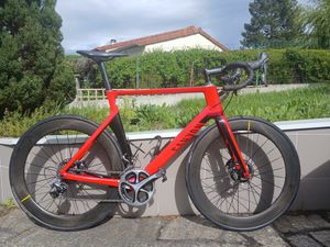 CANYON AEROD CF SLX DURA ACE taille 58 XL 2018 + r... - 1