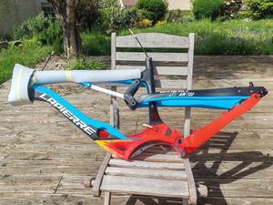 Cadre LPM size L carbon up black blue red OVV AM 7... - 1