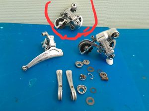 Dérailleur avant shimano 105 golden arrow  - 1
