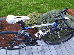 vélo de course tout carbone cause santé - 1