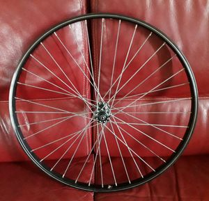 Roue 26" pouces avant noir Mach1 aluminium en Bé - 1