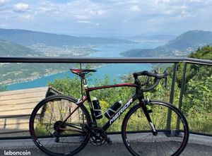 Vélo de route Merida en Carbone - 1