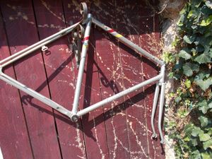 cadre de vélo course RAYMOND POULIDOR 1975 (58cm) - 1