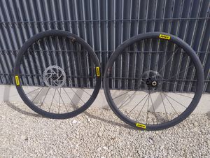 Roue disc carbon - 1