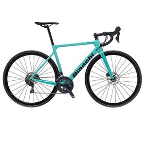 Vélo carbone SPRINT 105 DI2 DISC 12V céleste BIANC... - 1
