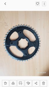 Plateau 44 x sync mono + étoile sram  - 1