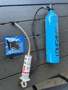 Pompe compresseur airshot tubeless  - 1