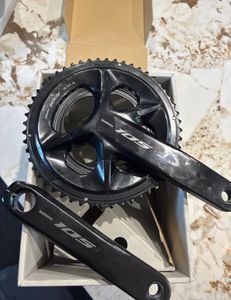 Pédalier neuf Shimano 105 2x12s 50/34T 172,5mm - 1
